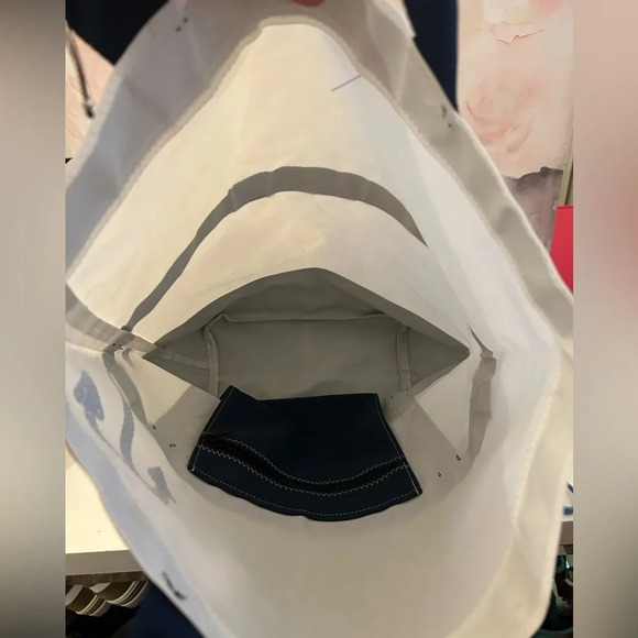 ! Resails Mystic Beach Tote Bag Used - Picture 2 of 2